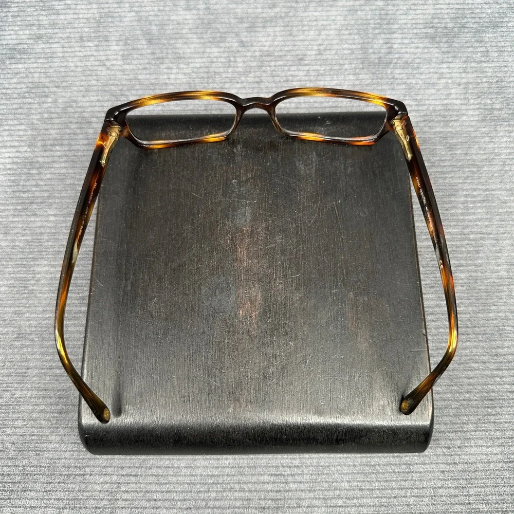 Chanel 3075-B c.502 Tortoise Crystal CC Logo Eyeglasses Frames Italy 51-17-135